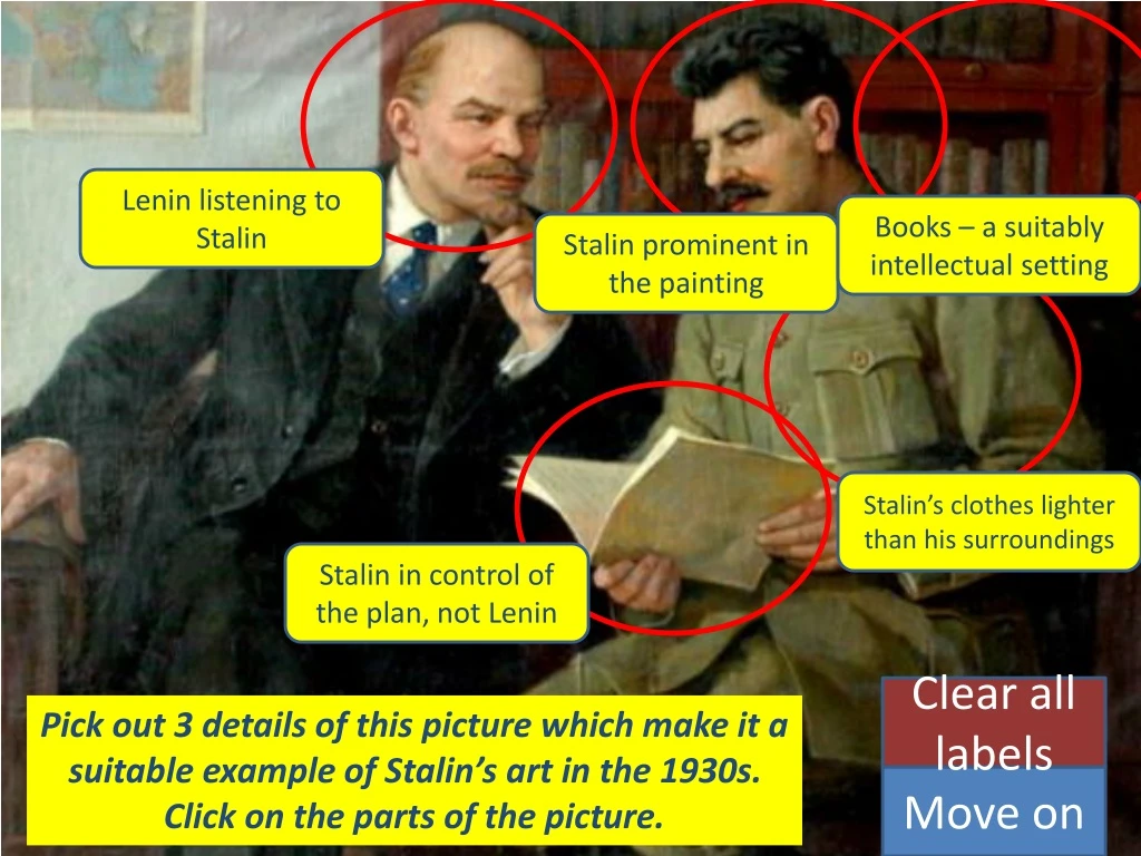 lenin listening to stalin