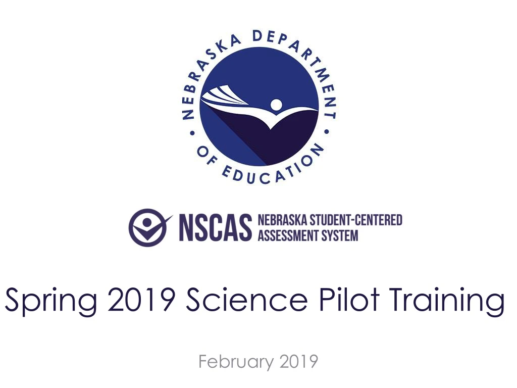 spring 2019 science pilot training