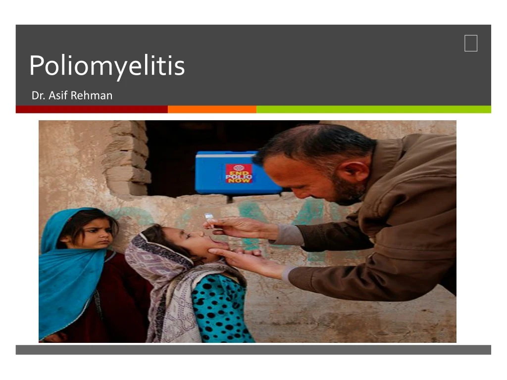 poliomyelitis