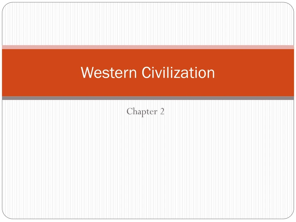 western civilization