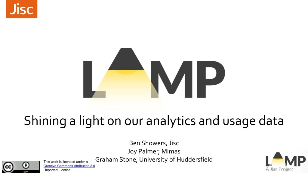 shining a light on our analytics and usage data