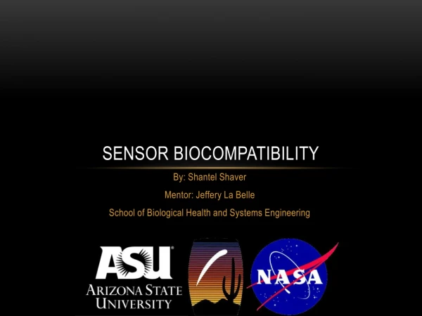 Sensor Biocompatibility
