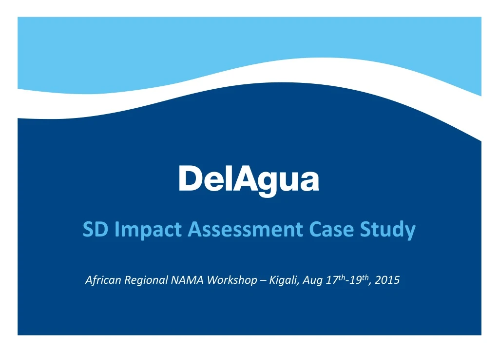 sd impact assessment case study