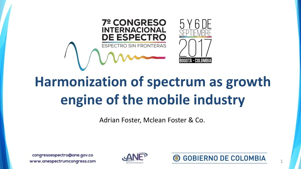 harmonization of spectrum as growth engine