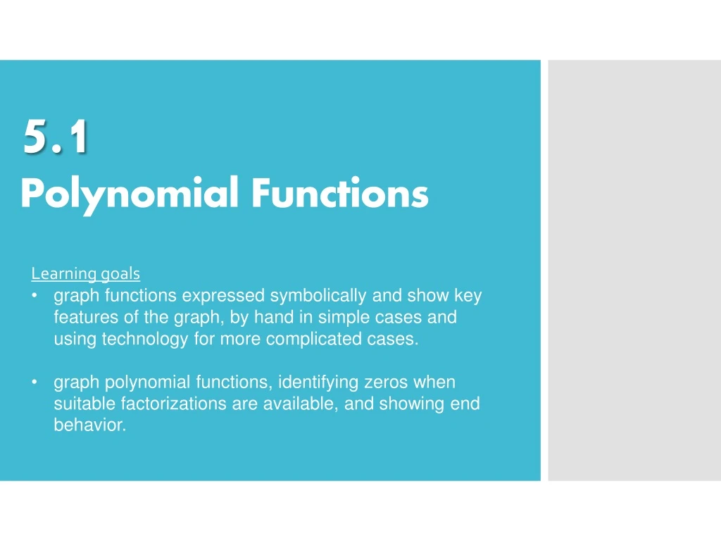5 1 polynomial functions