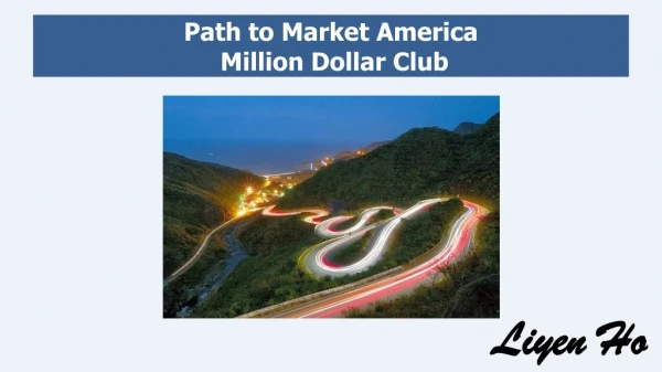 Path to Market America Million Dollar Club