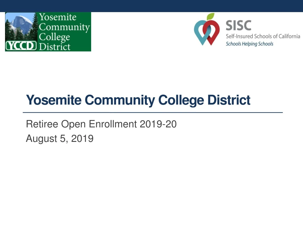 yosemite community college district