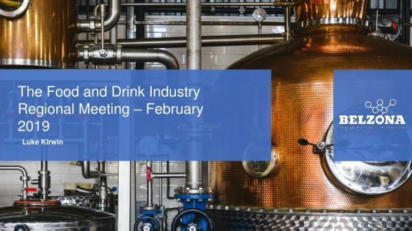 The Food and Drink Industry Regional Meeting – February 2019