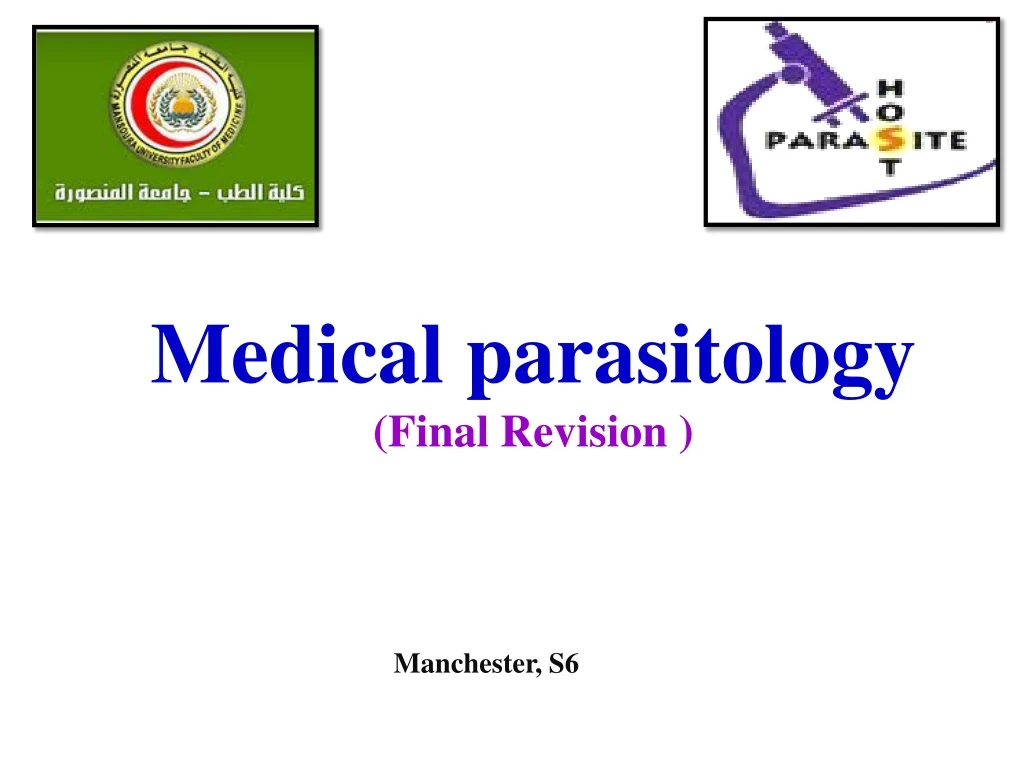 medical parasitology final revision