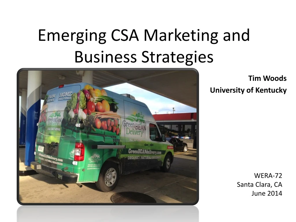 emerging csa marketing and business strategies