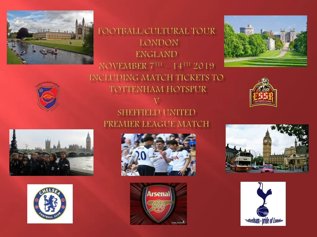 football cultural tour london england november