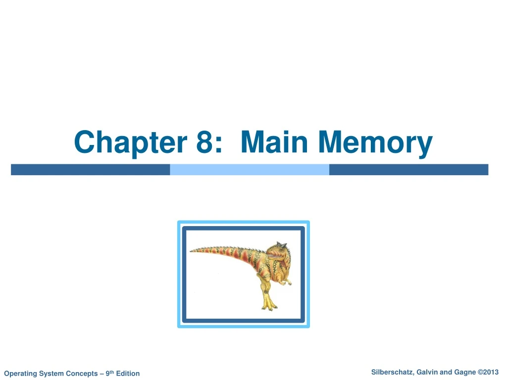 chapter 8 main memory