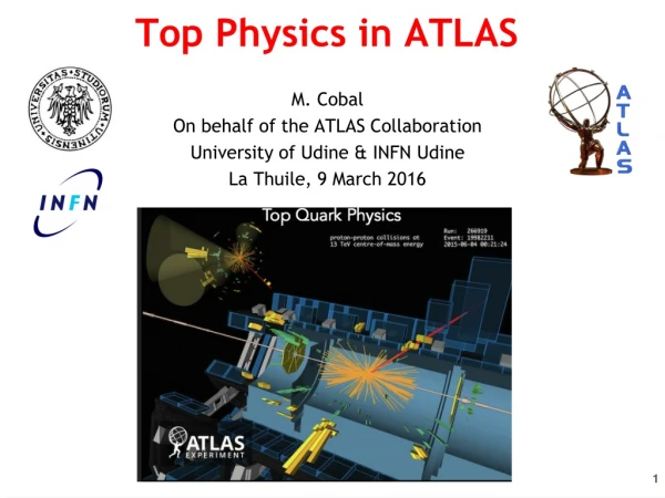 Top Physics in ATLAS