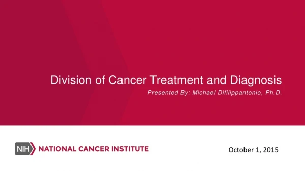 Division of Cancer Treatment and Diagnosis
