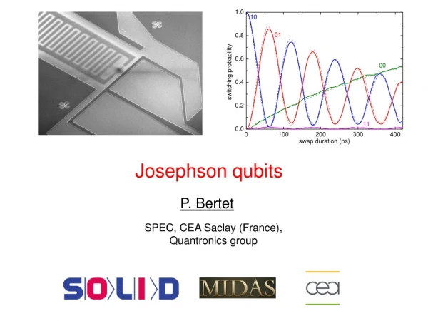 Josephson qubits