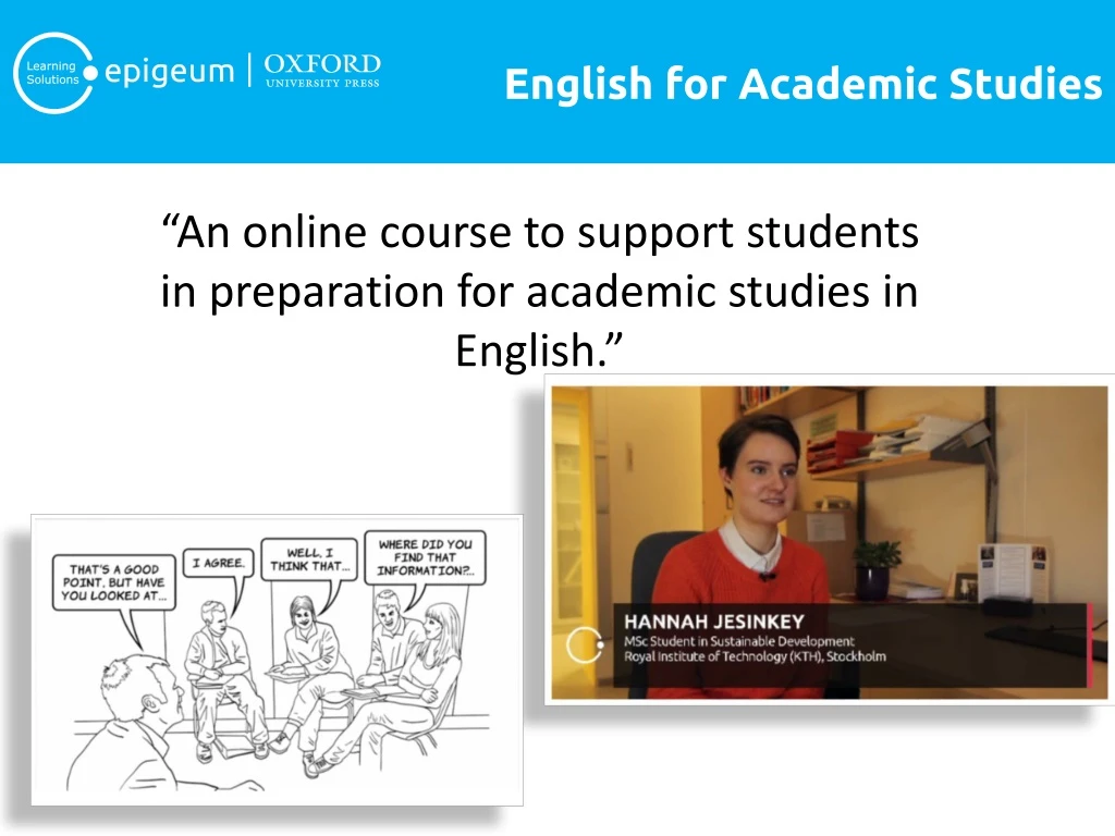 english for academic studies