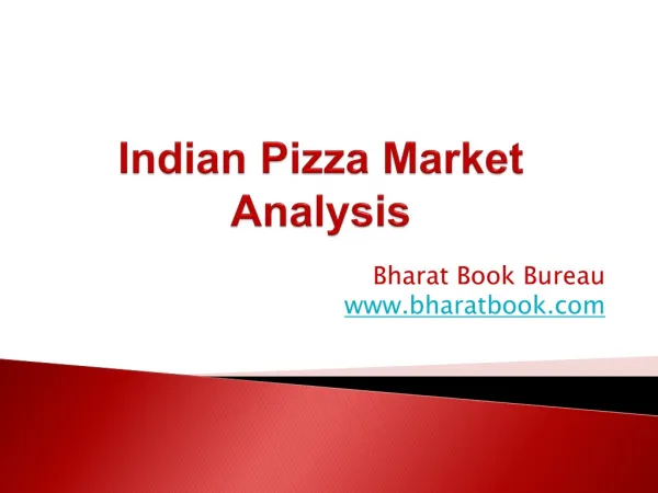 Indian Pizza Market Analysis