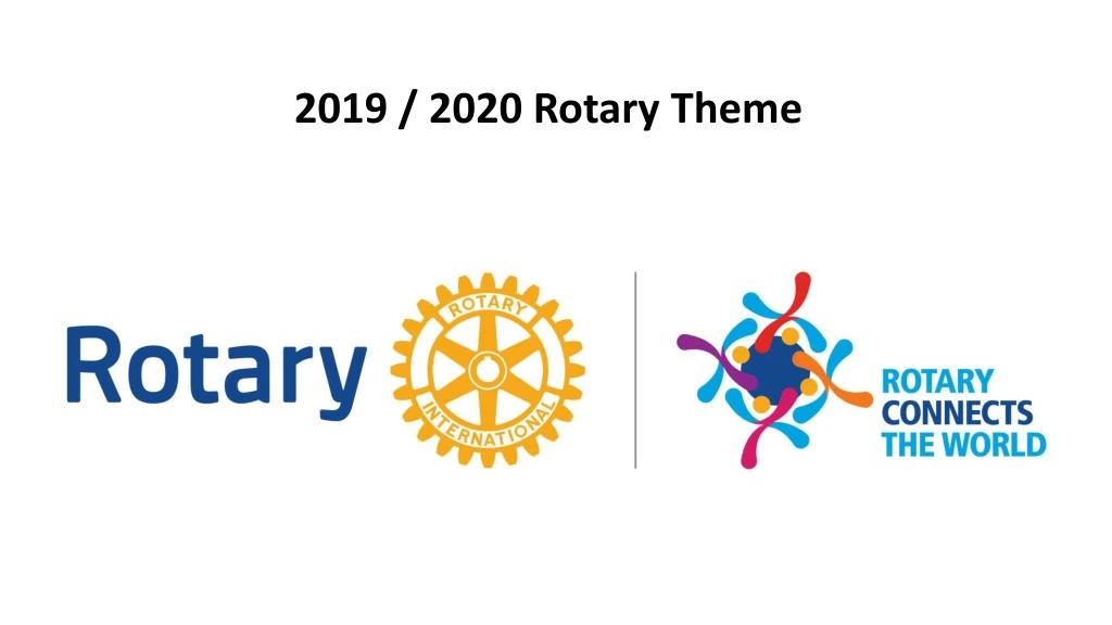 2019 2020 rotary theme