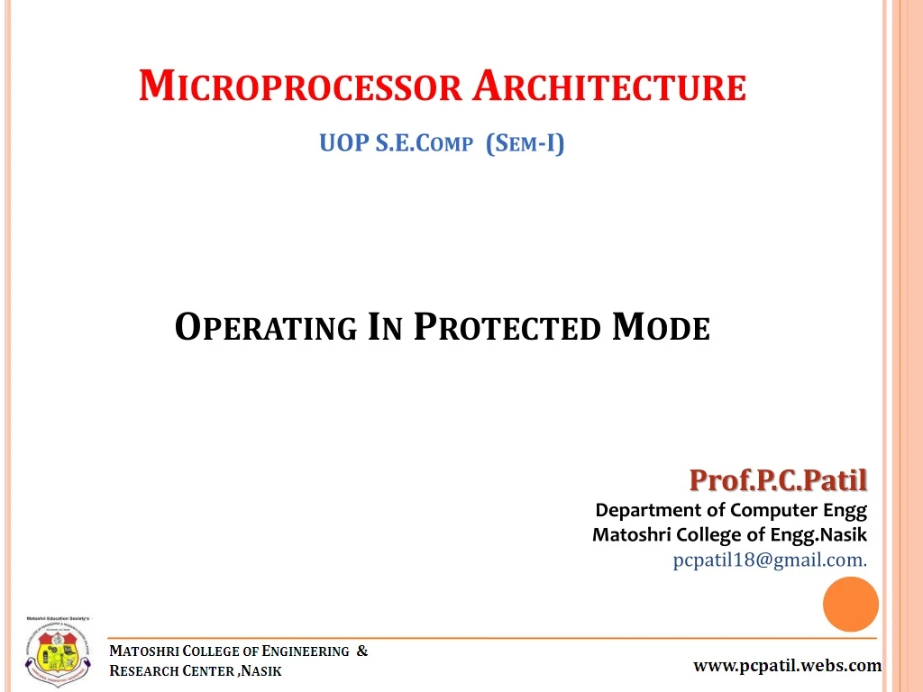 microprocessor architecture