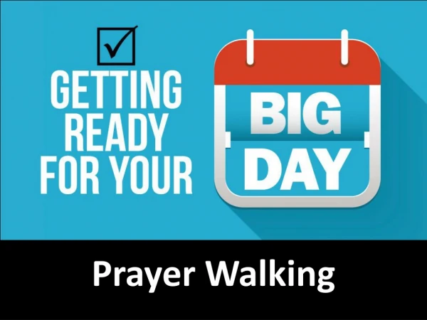 Prayer Walking