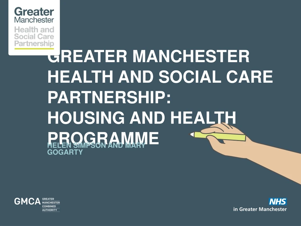 greater manchester health and social care partnership housing and health programme
