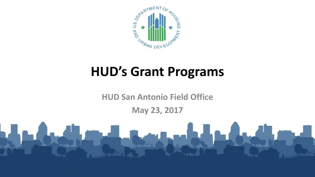 hud s grant programs
