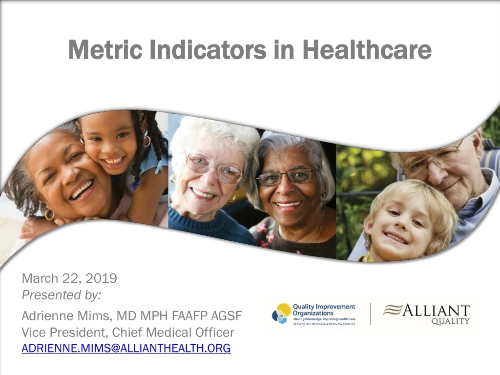 metric indicators in healthcare