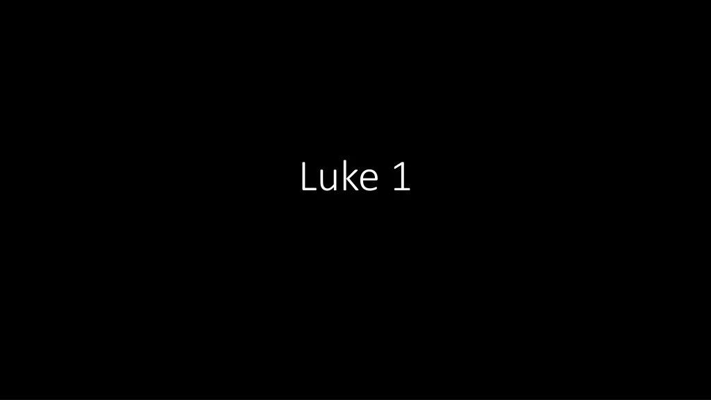 luke 1