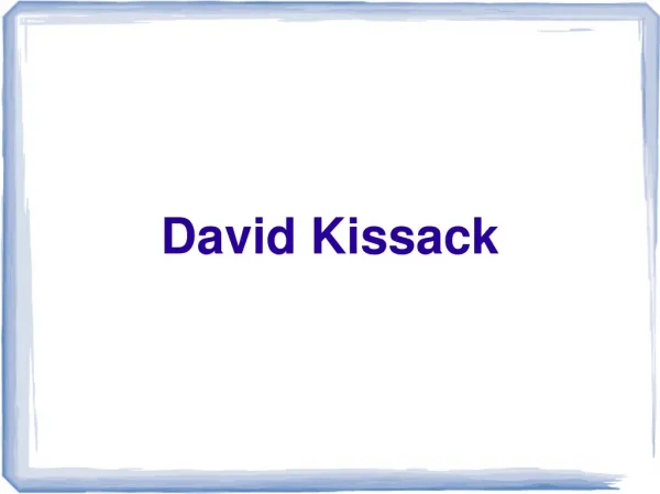 David Kissack