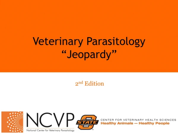 Veterinary Parasitology “Jeopardy”