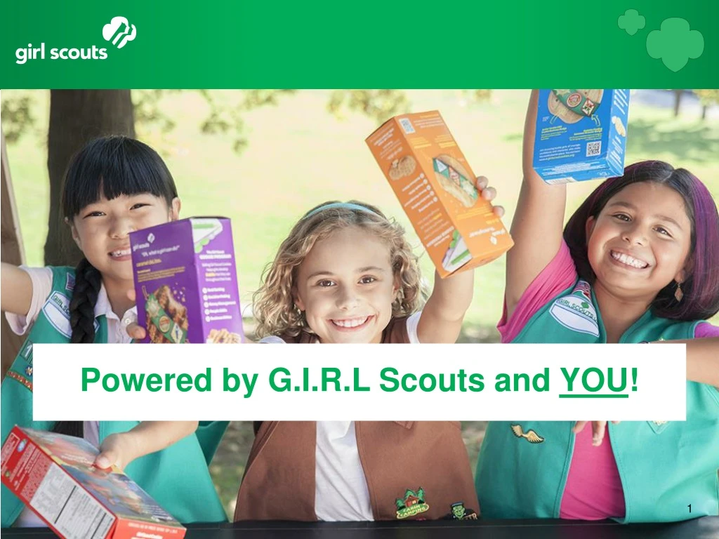 powered by g i r l scouts and you