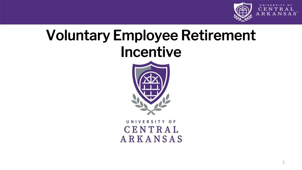 voluntary employee retirement incentive
