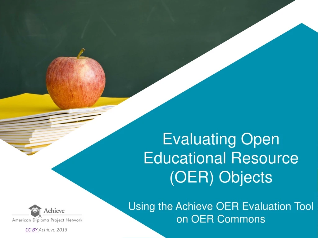 evaluating open educational resource oer objects