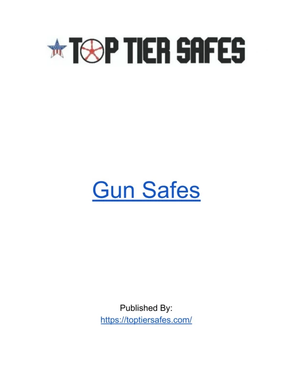 Gun Safes Store