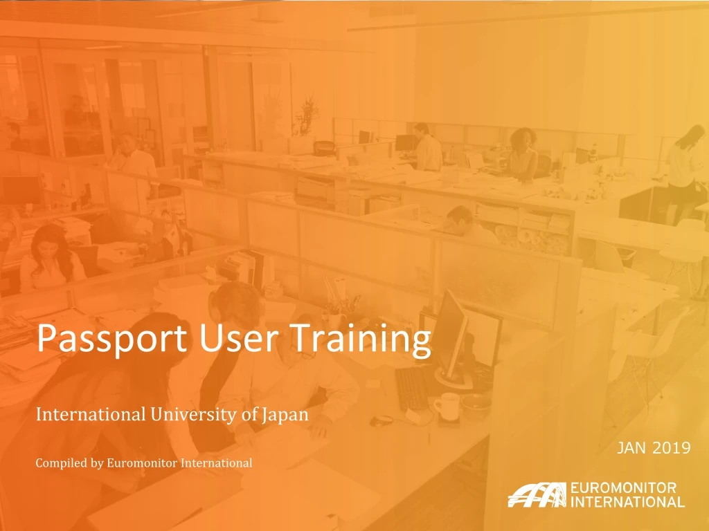 passport user training