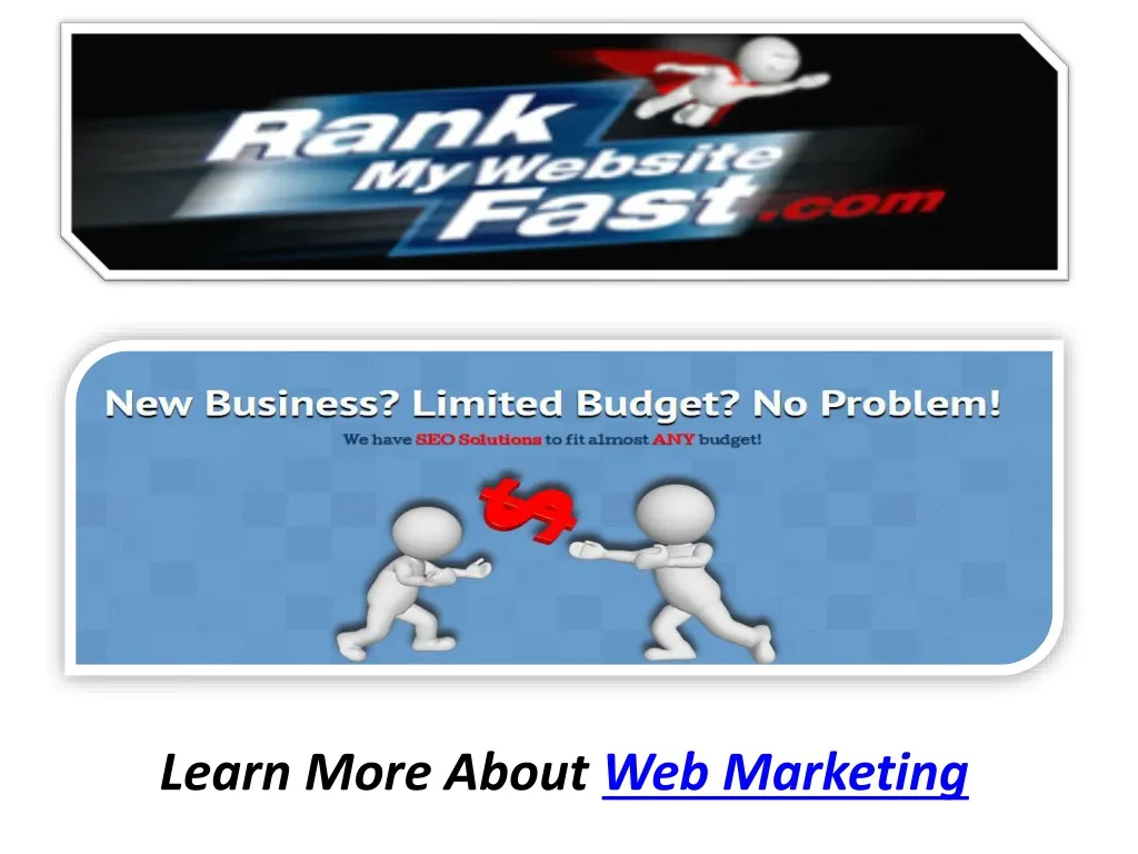 learn more about web marketing
