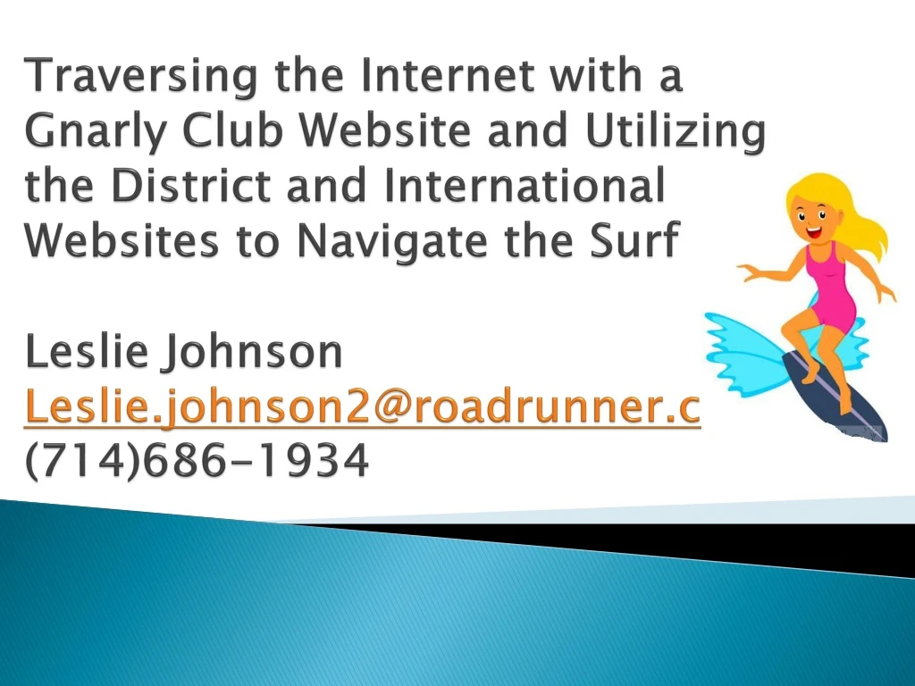 traversing the internet with a gnarly club