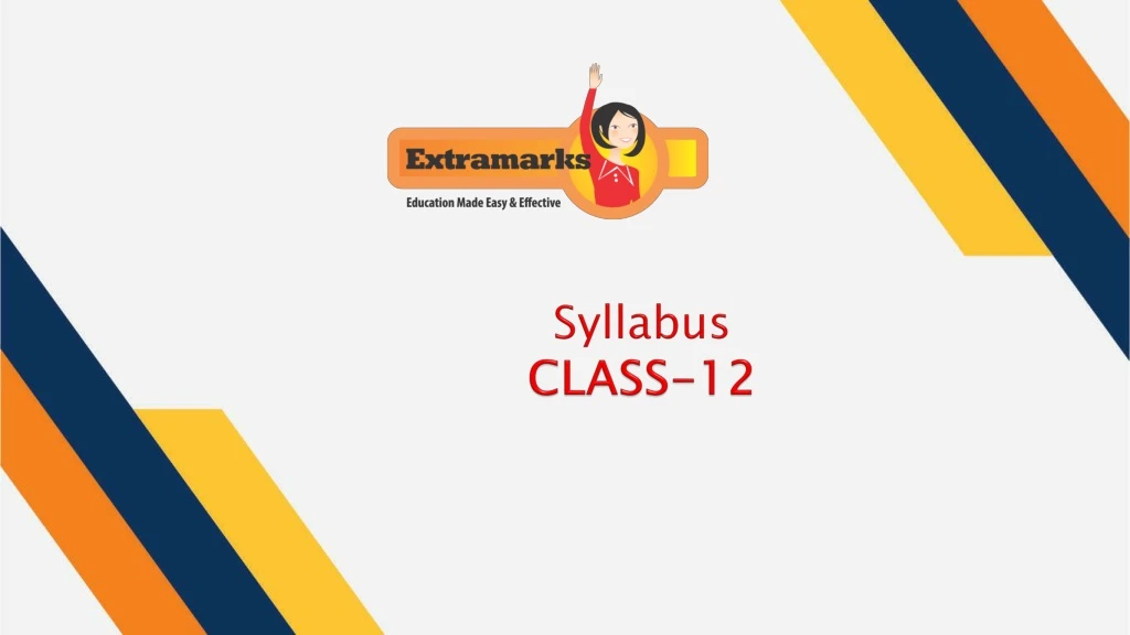 s yllabus class 12