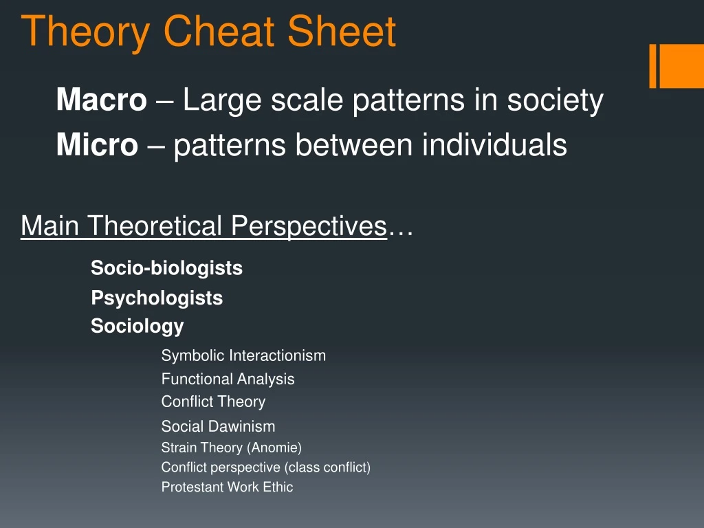 theory cheat sheet