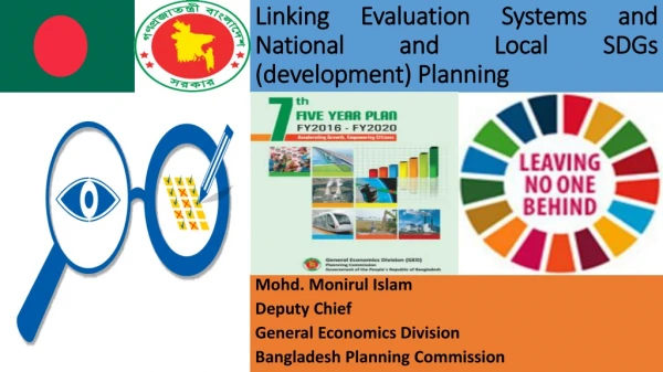 Linking Evaluation Systems and National and Local SDGs (development) Planning