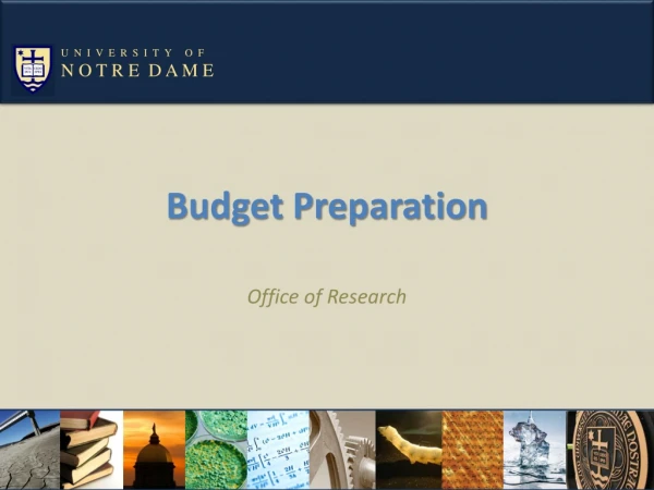 Budget Preparation