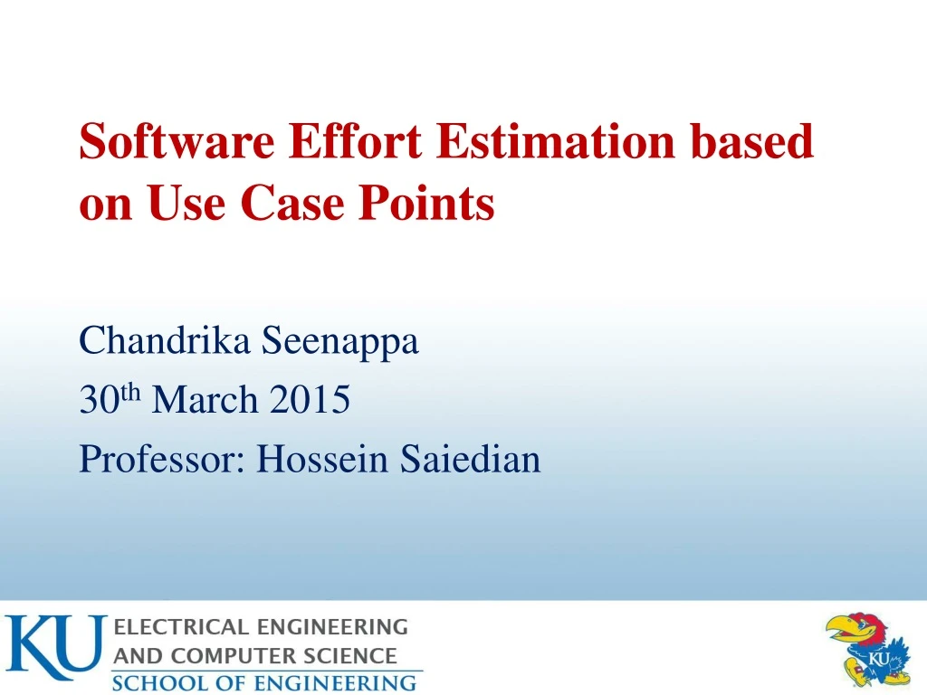 case study on software effort estimation