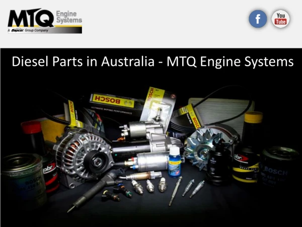Diesel Parts in Australia - MTQ Engine Systems