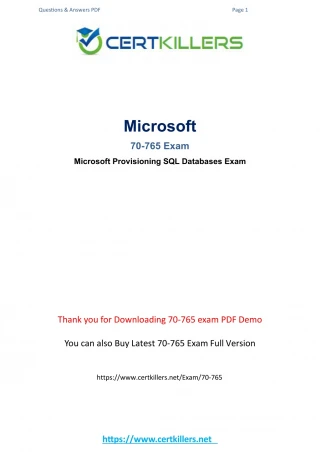 70-765 test questions and answers { practice test } - slide 1
