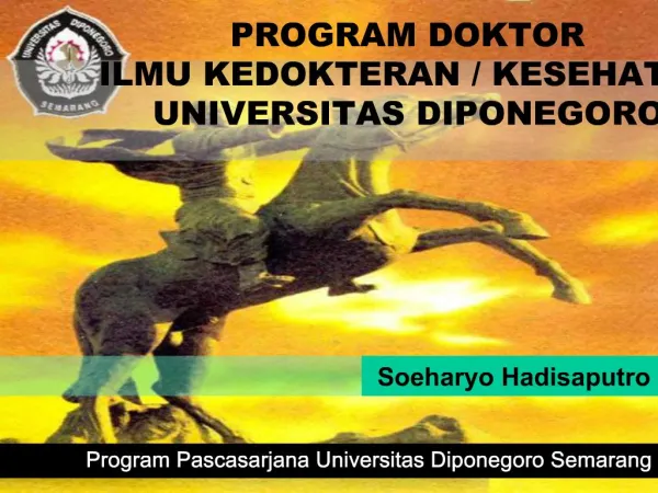 Program Pascasarjana Universitas Diponegoro Semarang
