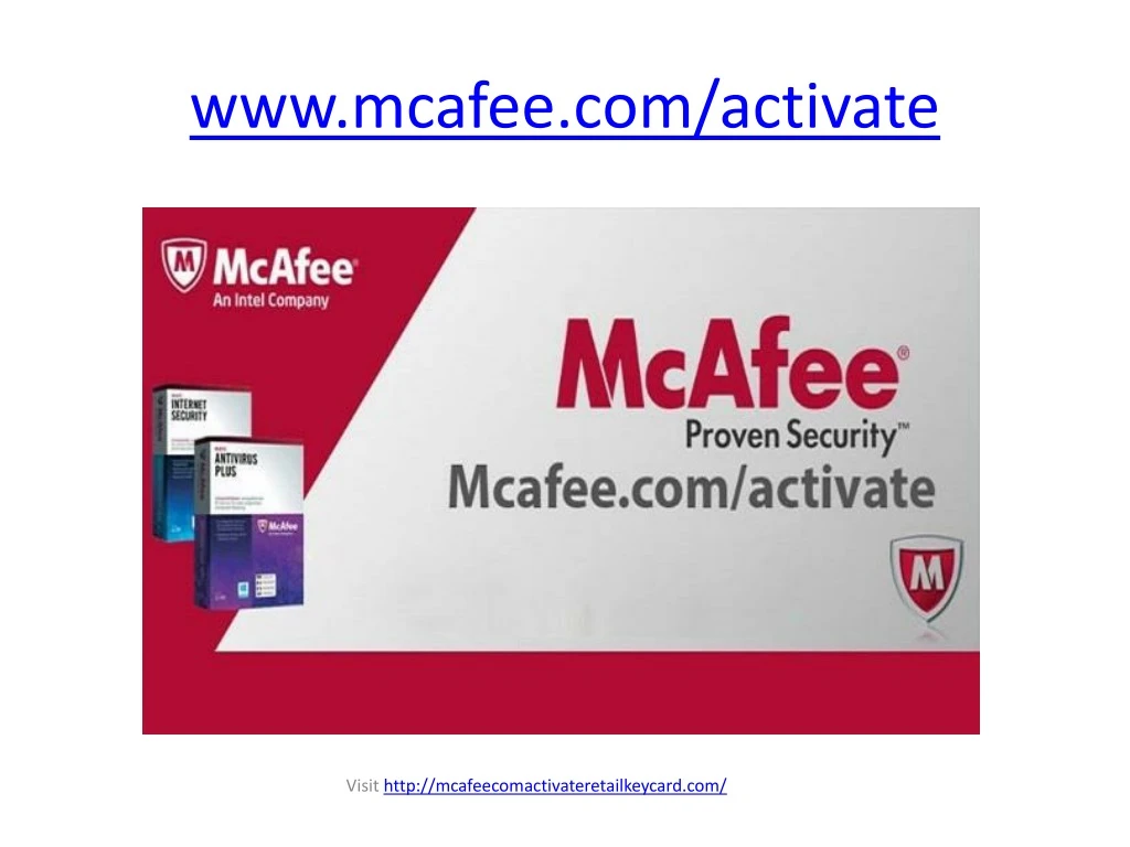 www mcafee com activate