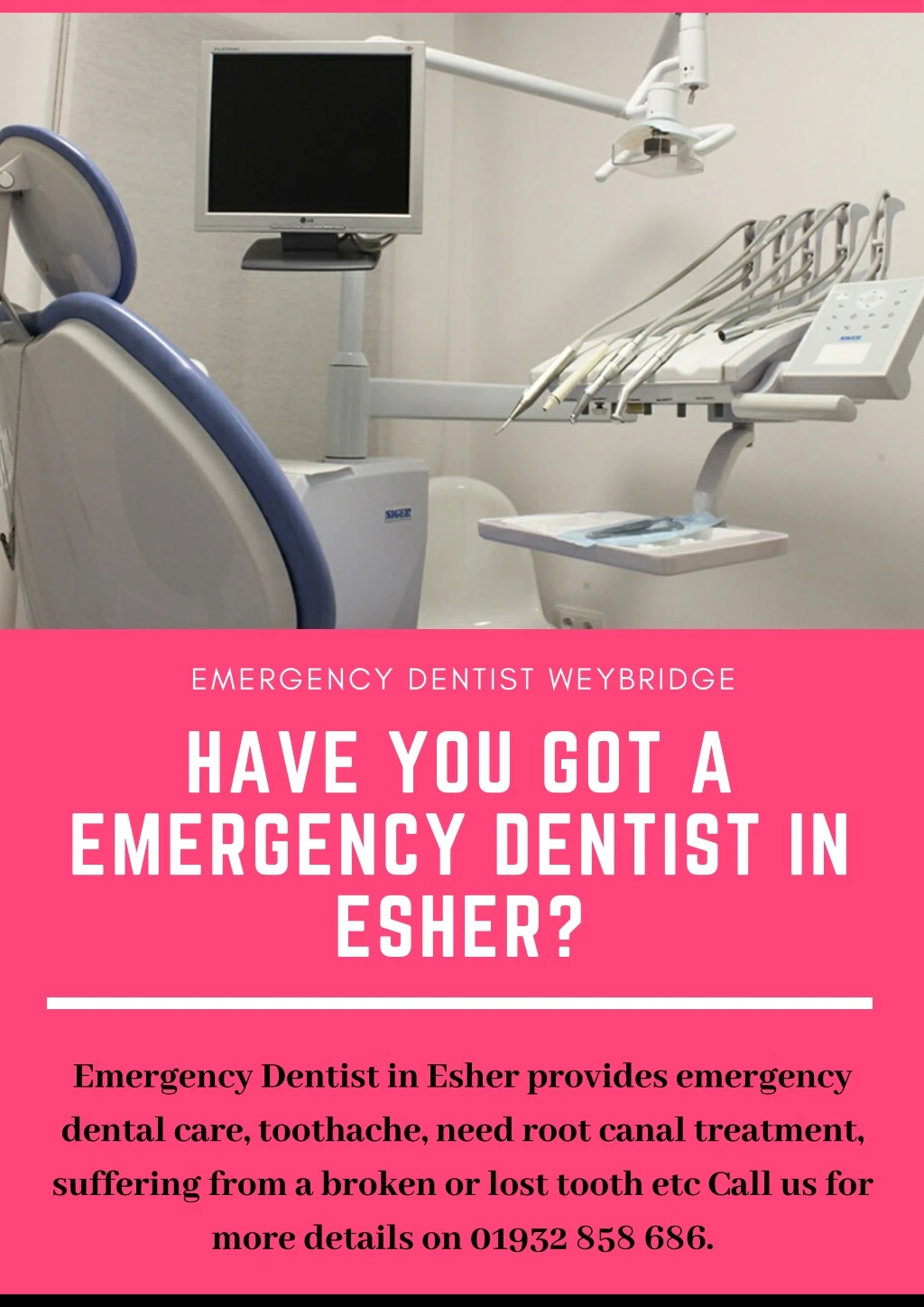 emergency dentist weybridge