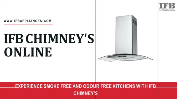 Ifb chimneys online | Buy Kitchen Chimney
