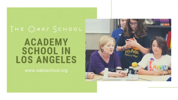 School Drama Program in Los Angeles - The Oaks School