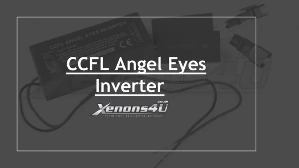 CCFL Angel Eyes Inverter by Xenons4u